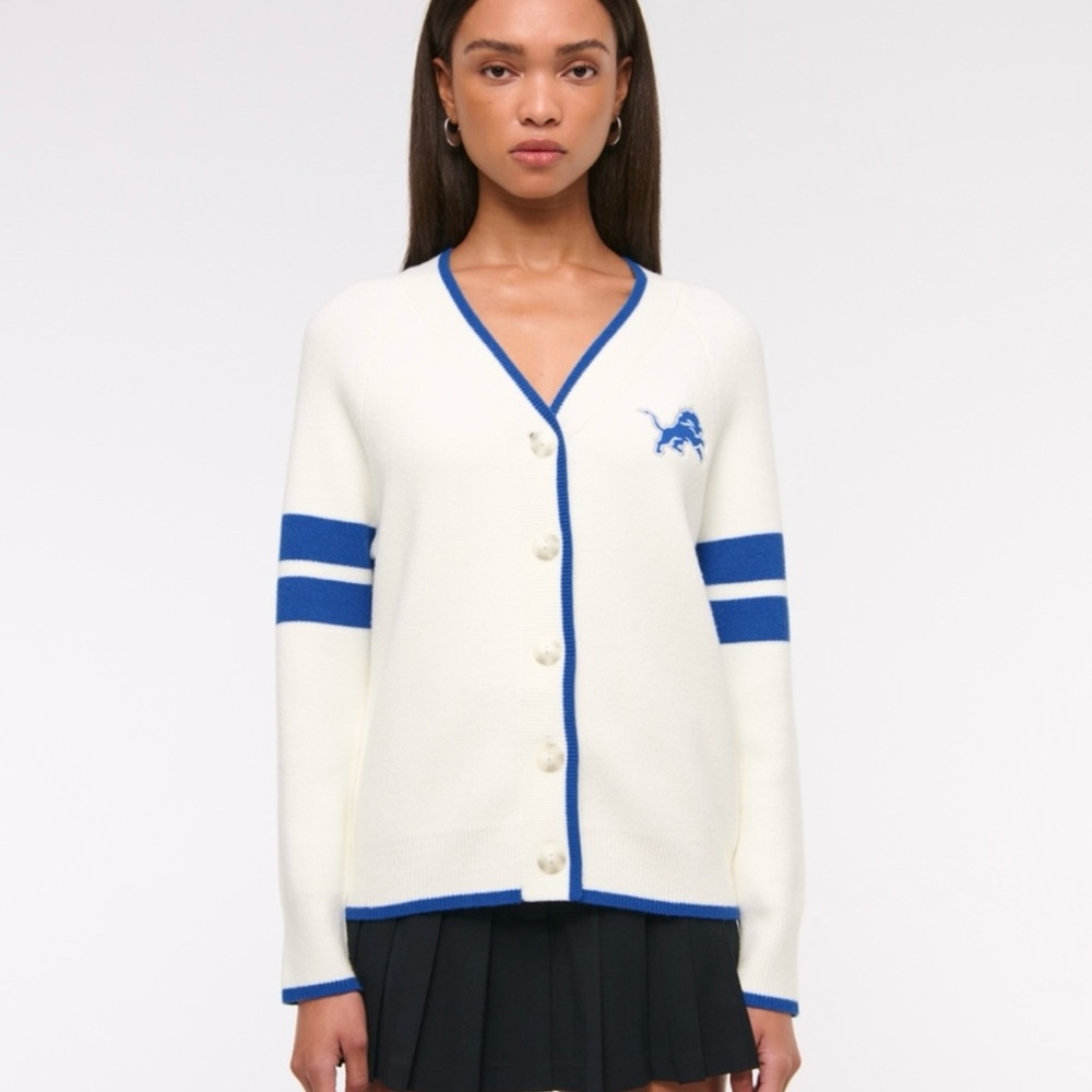 Abercrombie Detroit Lions Luxeloft Cardigan